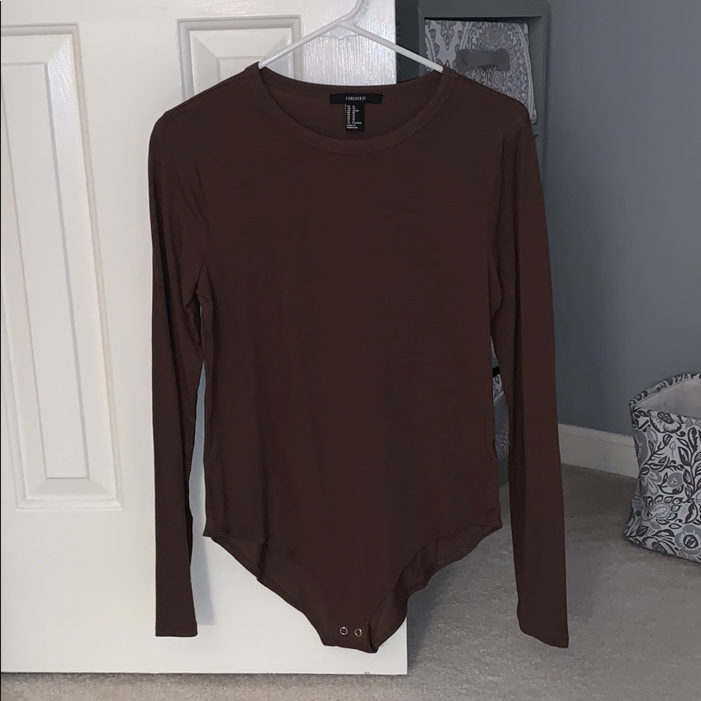 Forever 21 Long-Sleeve Bodysuit